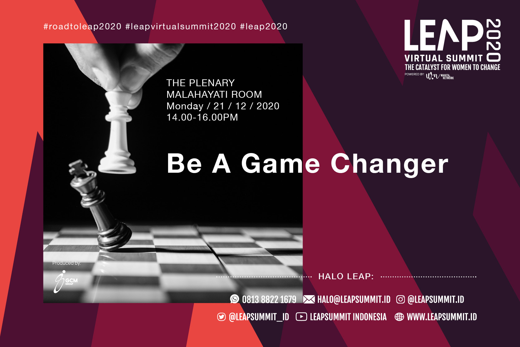 The Plenary: Be A Game Changer